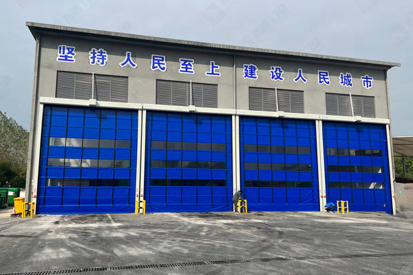 垃圾中轉(zhuǎn)站地磁感應(yīng)快速卷簾門縮略圖 垃圾中轉(zhuǎn)站地磁感應(yīng)快速卷簾門縮略圖